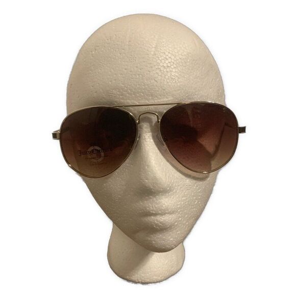 Juicy Couture New Brown Aviator Sunglasses Ajcn44007z - Picture 1 of 6